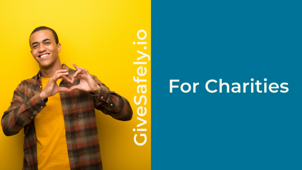 charities page header